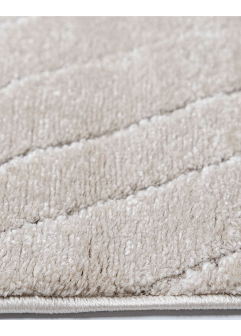 Tapete Moderno Neutro con Diseño Abstracto en Gris - Vista alternativa