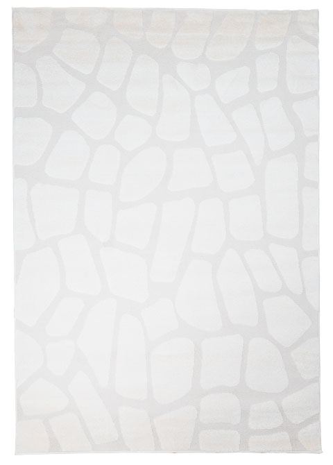 Tapete Moderno Neutro con Diseño Abstracto