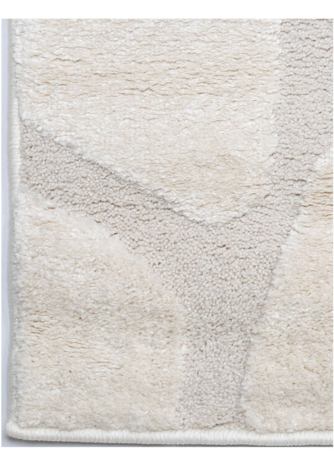 Tapete Moderno Neutro con Diseño Abstracto - Vista alternativa