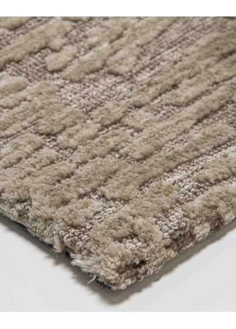 Tapete Moderno Neutro con Diseño Texturizado en Gris, Colección BALLY - Vista alternativa