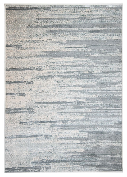 Tapete Moderno Neutro con Diseño Abstracto en Gris para Interior