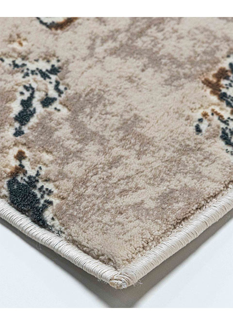 Tapete Abstracto Neutro con Diseño Texturizado en Gris Oscuro - Vista alternativa