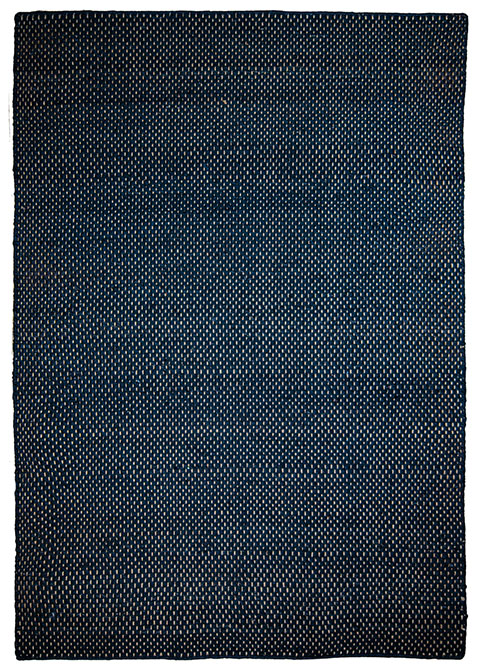 Tapete Texturizado Azul con Diseño Geométrico, Colección GANGES