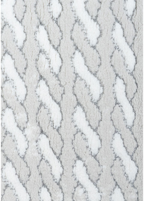 Tapete Texturizado Gris con Diseño Lineal, Colección GIADA - Vista alternativa