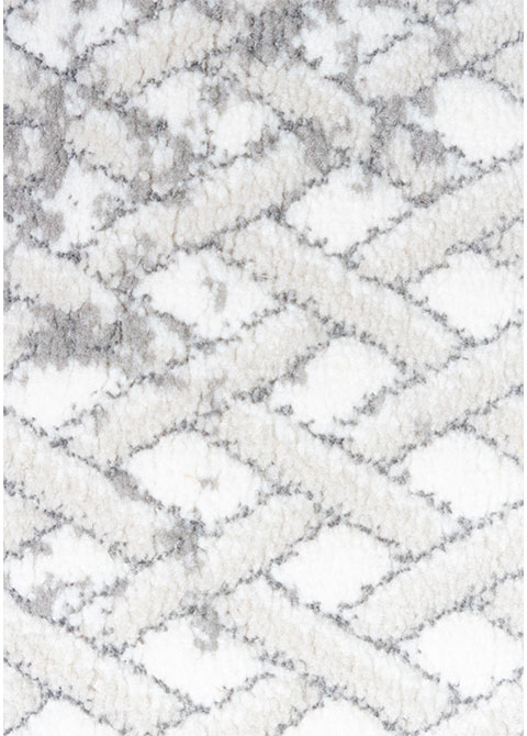 Tapete Moderno Gris con Diseño Texturizado - Vista alternativa