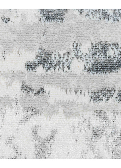 Tapete Moderno Gris con Diseño Abstracto en Gris Oscuro Colección GRETA - Vista alternativa