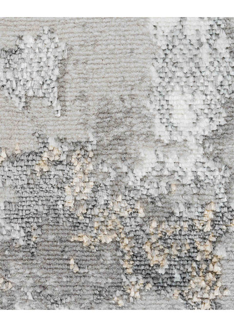 Tapete Moderno Gris con Diseño Abstracto en Gris Oscuro - Vista alternativa