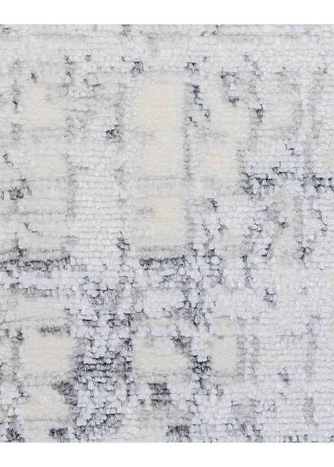 Tapete Moderno Neutro con Diseño Abstracto en Gris - Vista alternativa