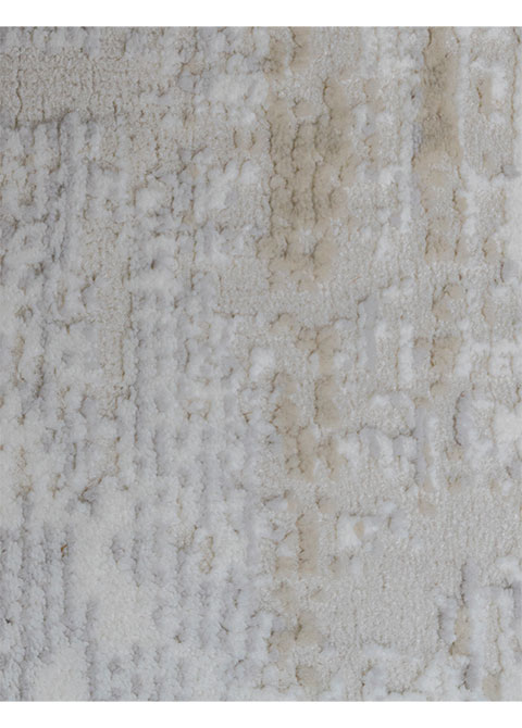 Tapete Moderno Neutro con Diseño Abstracto en Gris Oscuro - Vista alternativa