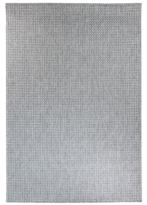 Tapete Texturizado Gris con Diseño Tejido para Exterior