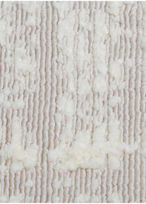 Tapete Moderno Gris con Diseño de Cuadrícula - Vista alternativa