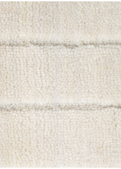 Tapete Moderno Neutro con Diseño Geométrico Lineal - Vista alternativa