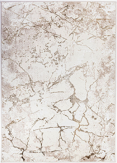 Tapete Moderno Neutro con Diseño Abstracto en Cafe