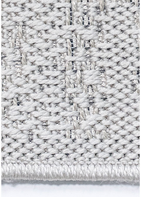 Tapete Moderno Gris con Diseño Abstracto en Neutro Colección LOTUS - Vista alternativa