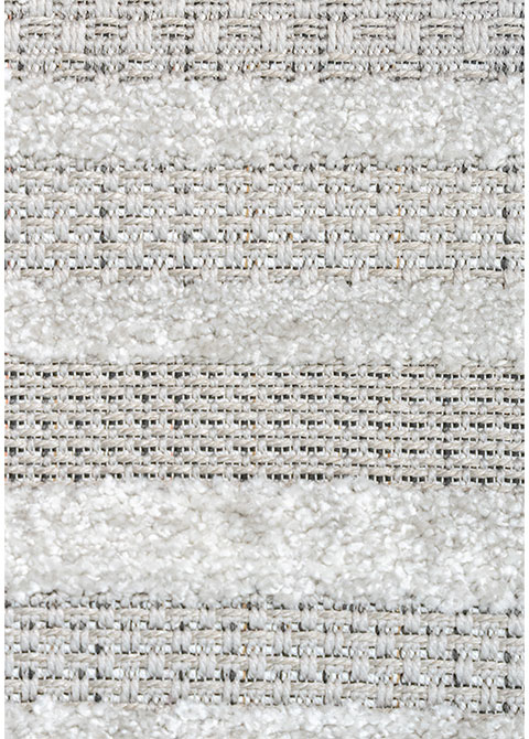 Tapete Moderno Gris con Diseño a Rayas Texturizadas - Vista alternativa