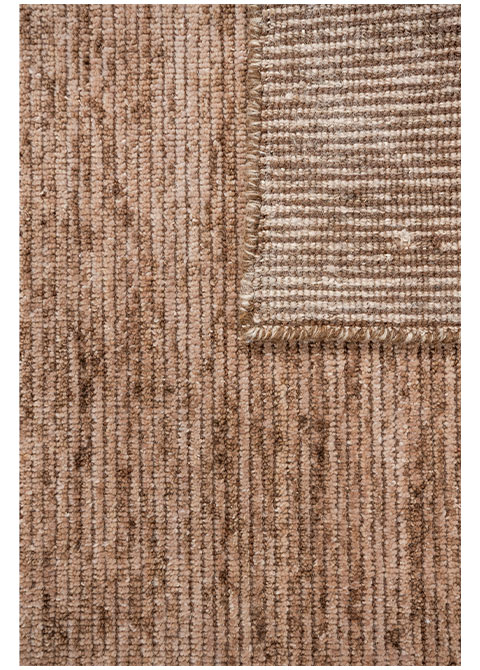 Tapete Texturizado Cafe con Diseño de Líneas Verticales