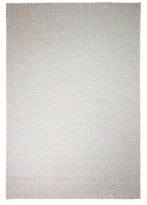 Tapete Texturizado Beige con Diseño en Relieve