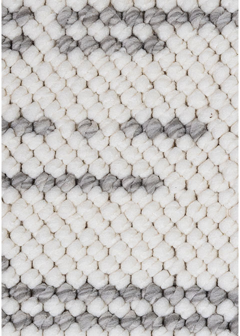 Tapete Moderno Gris con Diseño Abstracto en Gris Oscuro Colección OKARA - Vista alternativa