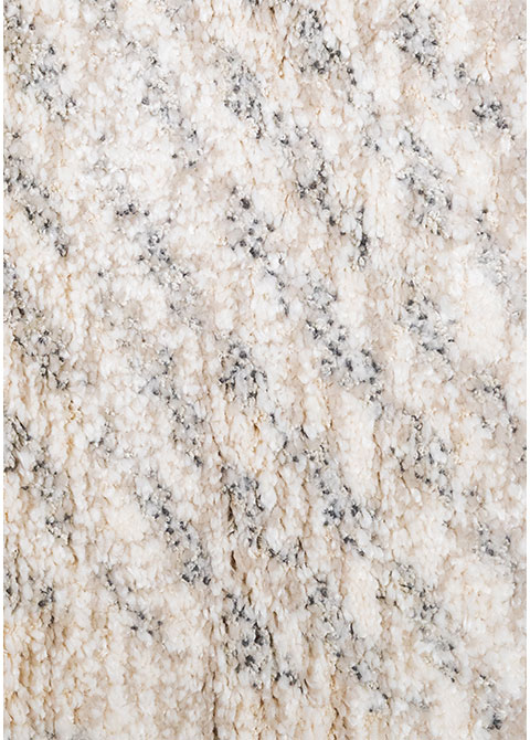 Tapete Moderno Neutro con Diseño Geométrico en Gris - Vista alternativa