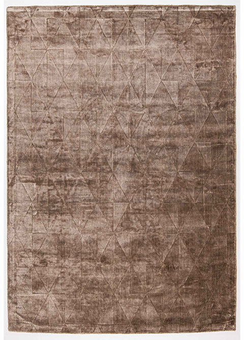 Tapete Moderno Cafe con Diseño Geométrico Texturizado