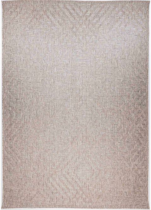 Tapete Moderno Neutro con Diseño Geométrico en Gris