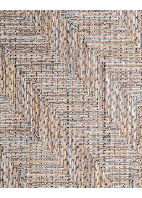 Tapete Moderno Neutro con Diseño Geométrico en Gris - Vista alternativa