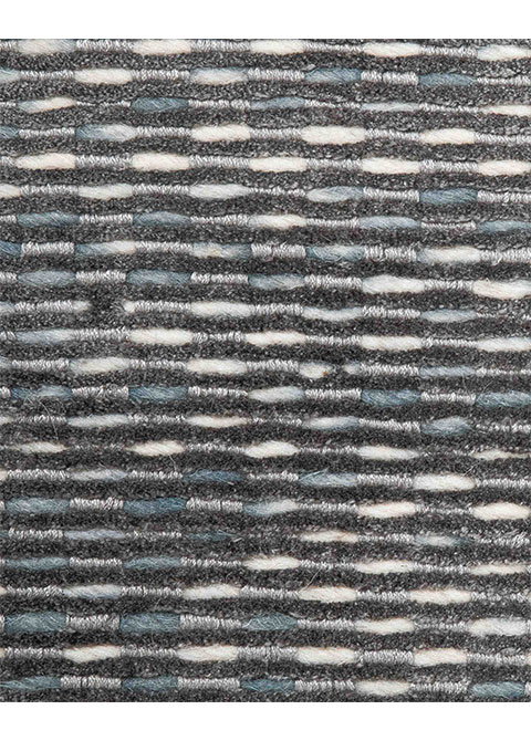 Tapete Moderno Gris Oscuro con Diseño Texturizado - Vista alternativa