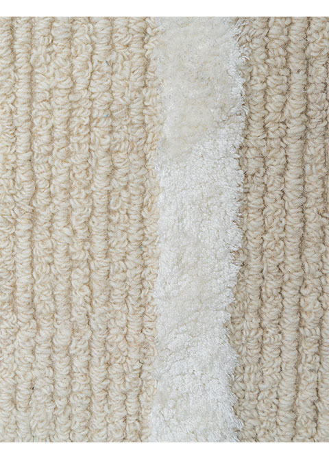 Tapete Moderno Neutro con Diseño Geométrico - Vista alternativa