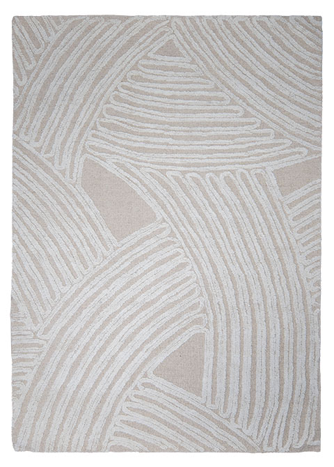 Tapete Abstracto Neutro con Diseño Texturizado