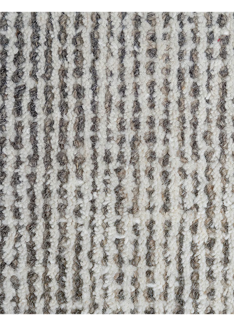 Tapete Moderno Neutro con Diseño Abstracto en Gris - Vista alternativa