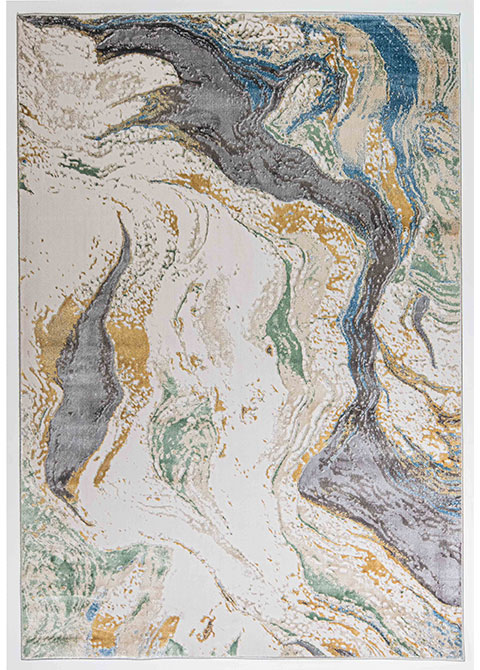 Tapete Moderno Neutro con Diseño Abstracto en Gris Oscuro