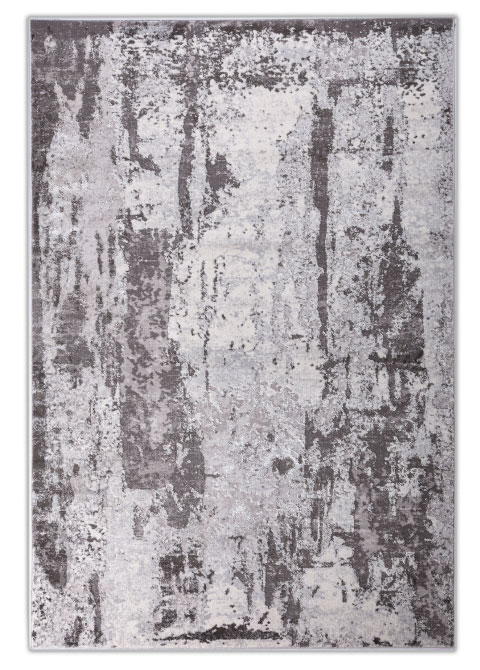 Tapete Abstracto Gris con Textura de Muro Descascarado