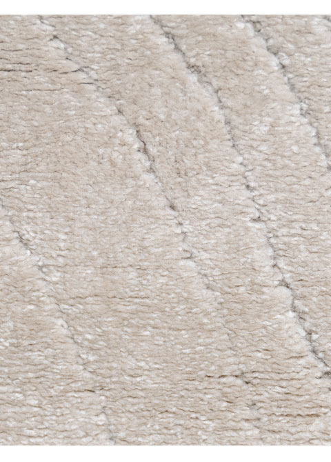 Tapete Monocromo Beige con Vetas de Madera en Relieve