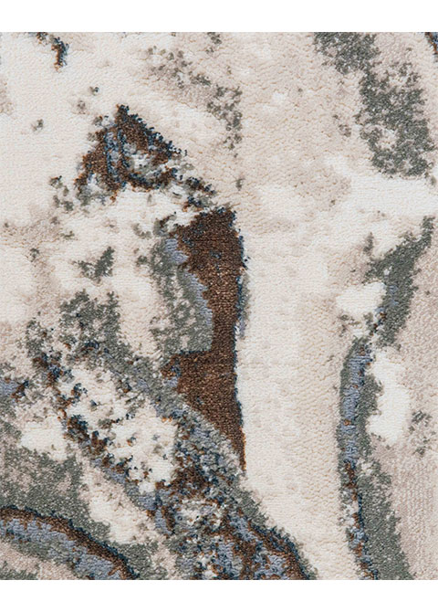Tapete Abstracto Gris con Cauce de Mármol