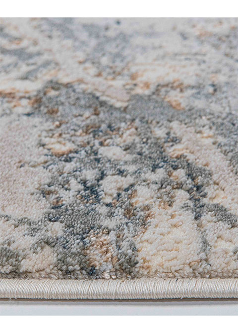 Tapete Abstracto Gris con Mármol Nublado