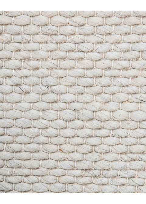 Tapete Tejido Beige con Trama Fina tipo Sisal