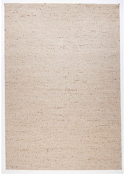 Tapete Tejido Beige con Lazada Jaspeada