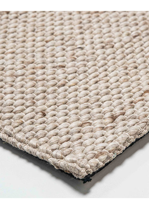 Tapete Tejido Beige con Lazada Jaspeada - Vista alternativa