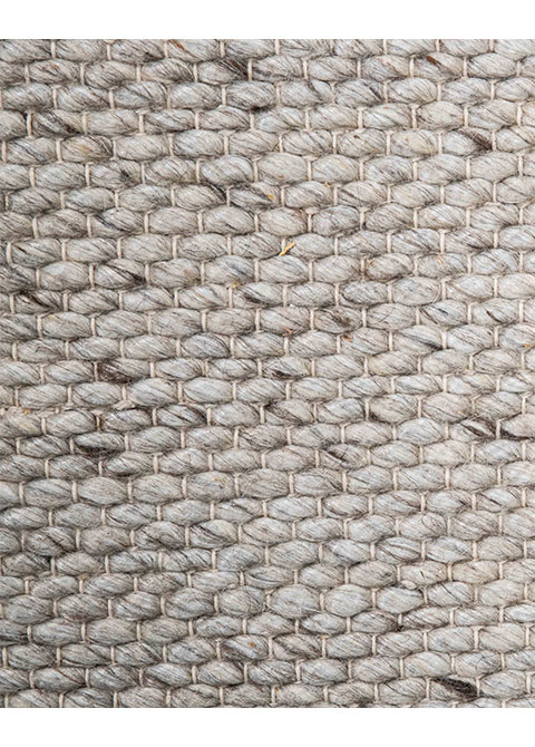 Tapete Tejido Taupe con Grano Moteado