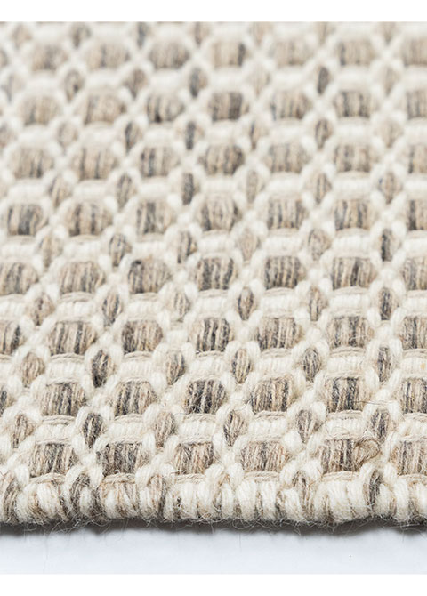 Tapete Texturizado Perla con Retícula de Rombos en Relieve