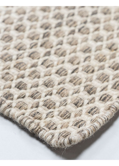 Tapete Texturizado Perla con Retícula de Rombos en Relieve