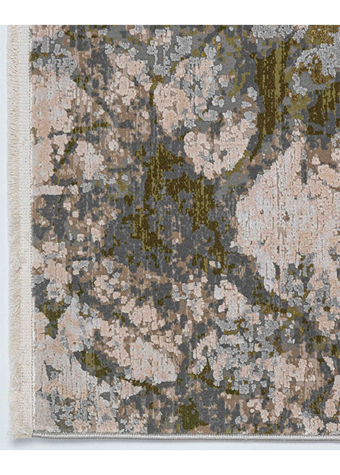 Tapete Abstracto Oliva con Textura de Roca