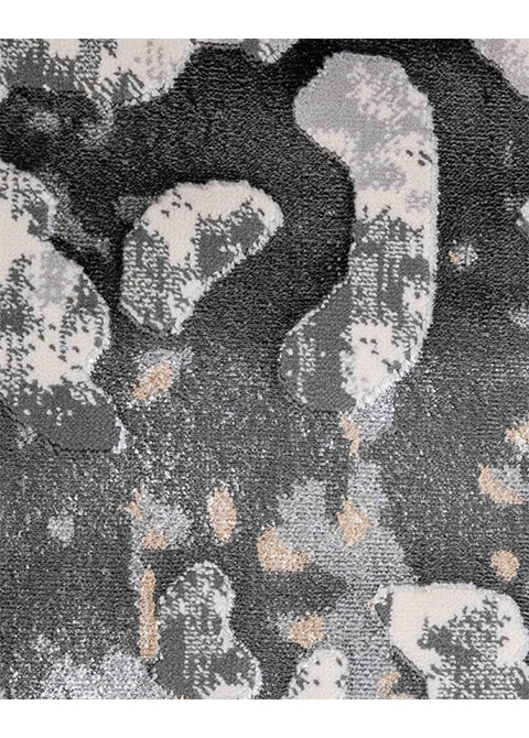Tapete Abstracto Gris con Textura de Muro Salpicado - Vista alternativa