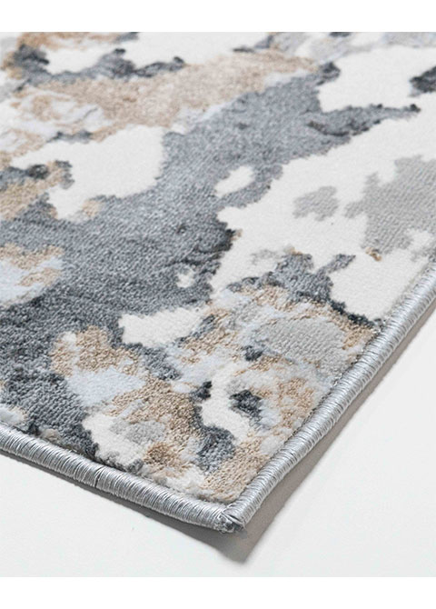 Tapete Abstracto Gris con Mármol de Vetas Profundas