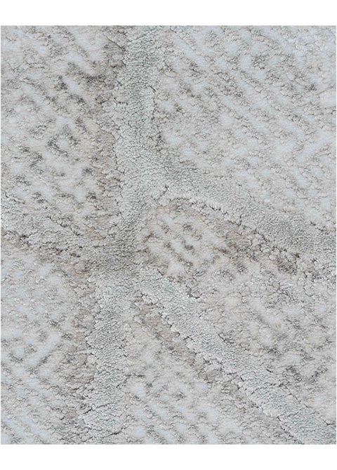 Tapete Abstracto Gris con Juntas de Losa - Vista alternativa