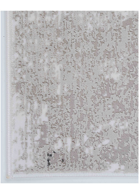 Tapete Abstracto Beige con Brochazo Diagonal en Carbón