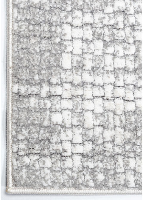 Tapete Texturizado Blanco con Retícula y Sombras Grises