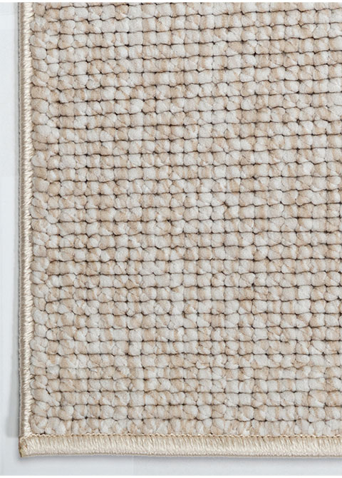 Tapete Geométrico Beige con Rombos Punteados en Oro