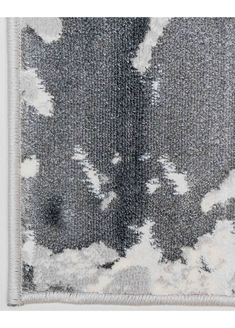 Tapete Abstracto Gris con Mármol Agrietado