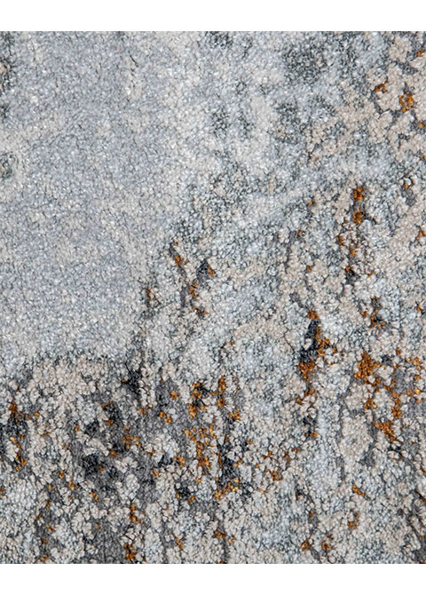 Tapete Abstracto Gris con Lluvia sobre Banda Oscura - Vista alternativa